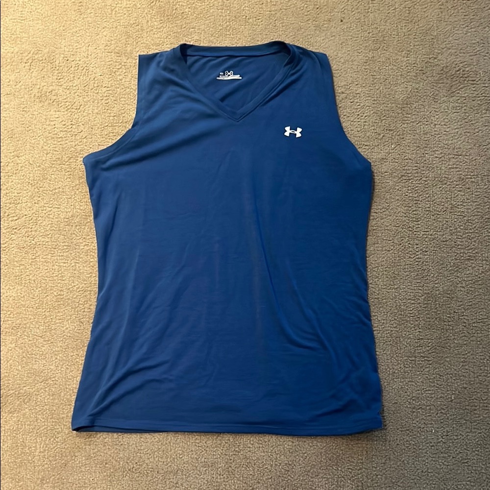 Small Women’s Under Armour Blue Athletic Tank